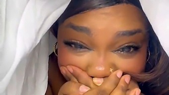 The Stepbrother Was Caught Masturbating By His Black Stepmom - El Impacto
